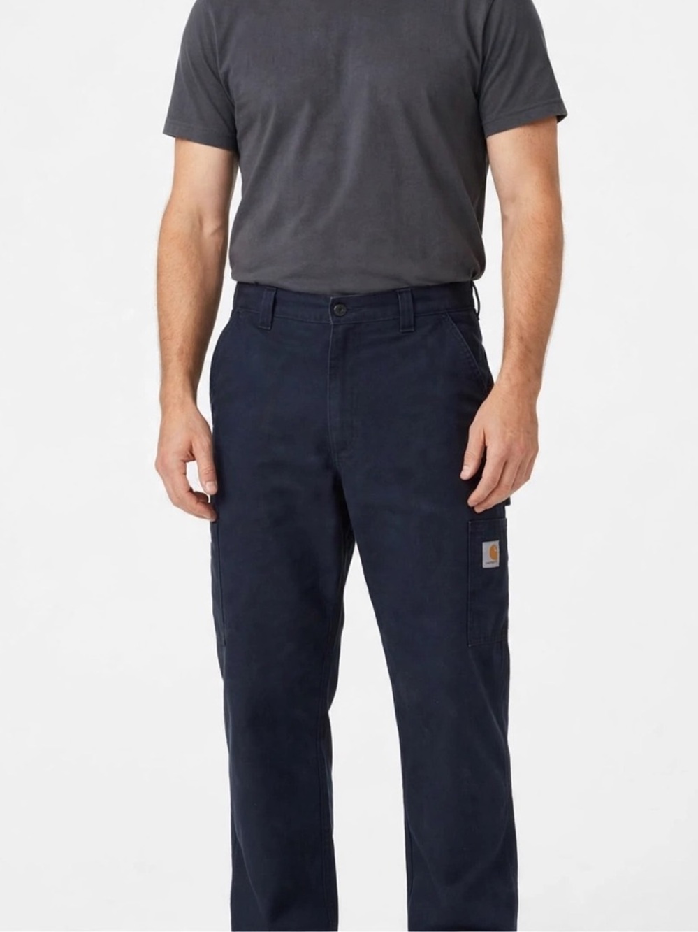 Carhartt FR FIRE RESISTANT Men’s Dark Navy Cargo Work Pants SIZE 32x30